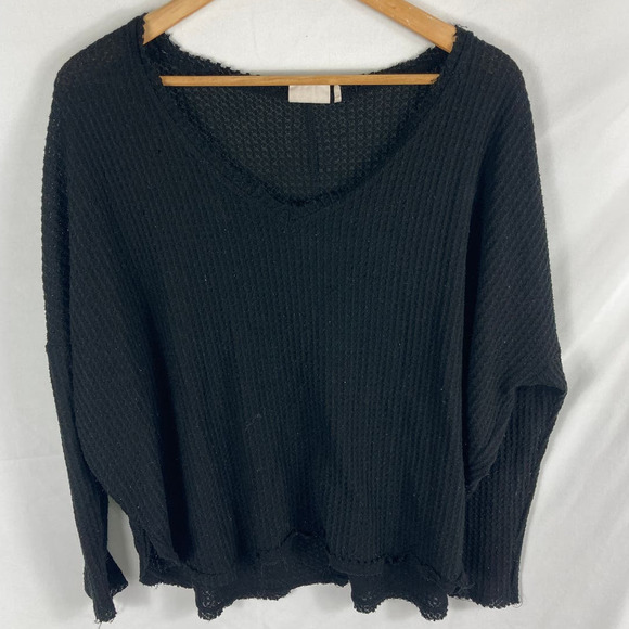 Out from Under Waffle Knit Oversized Top Size Small - Picture 1 of 4